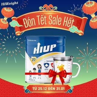 [MUA 1 TẶNG 1] Sữa Bột Hiup Sữa Bột Tăng Chiều Cao Cho Bé Từ 2 Đến 15 Tuổi 650g Cam Kết Chính Hãng