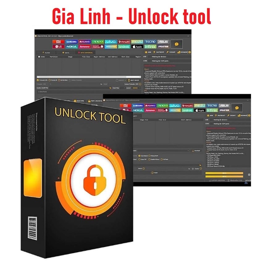 Tài khoản unlocktool - Unlock tool bypass - Unlock tool Unlock bootloader - Gói ngày giá rẻ