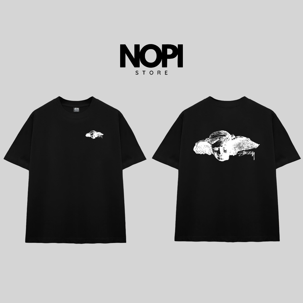 ÁO THUN STUSSY HYPNOS FORM RỘNG NAM NỮ UNISEX VẢI COTTON HAI CHIỀU CAO CẤP DÀY DẶN - NOPI STORE