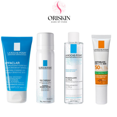 Minisize La Roche Posay Sữa Rửa Mặt, Tẩy Trang, Xịt Khoáng, Chống Nắng Dùng Thử Và Đi Du Lịch