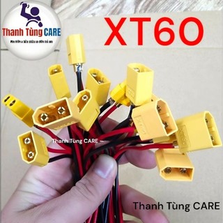 [XT60 Hàn Sẵn Dây] Rắc XT60 Đực - Cái đã hàn sẵn dây cho xe điện, xe đồ chơi, thiết bị điện