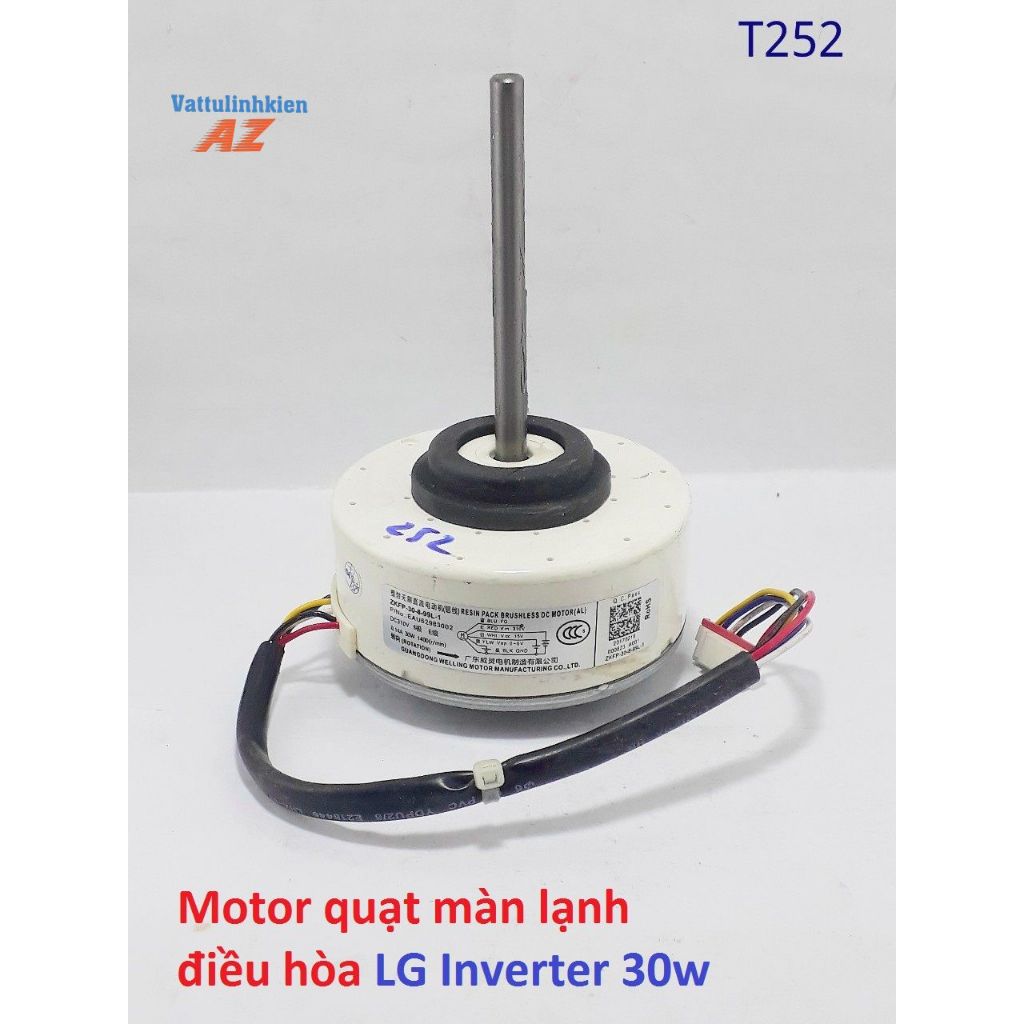 Motor quạt màn lạnh điều hòa LG Inverter loại DC310V- 30W