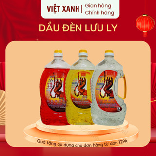 Dầu Thắp Đèn Lưu Ly Thắp Đèn Thờ Cúng Không Mùi, Không Khói, Nhiều Màu