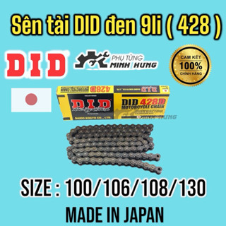 Sên đen 428 ( 9li ) DID Nhật chính hãng 100-106-108-122-130 [49]>>>>