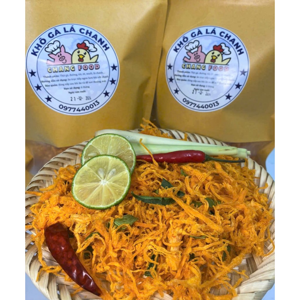 Khô gà lá chanh 1kg