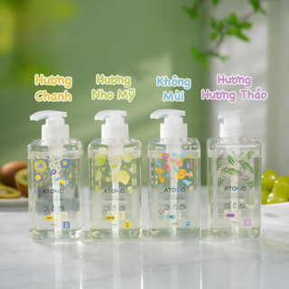 Nước Rửa Bình Sữa & Chén Bát Đậm Đặc Thuần Chay Atono2 Hàn Quốc Cho Bé