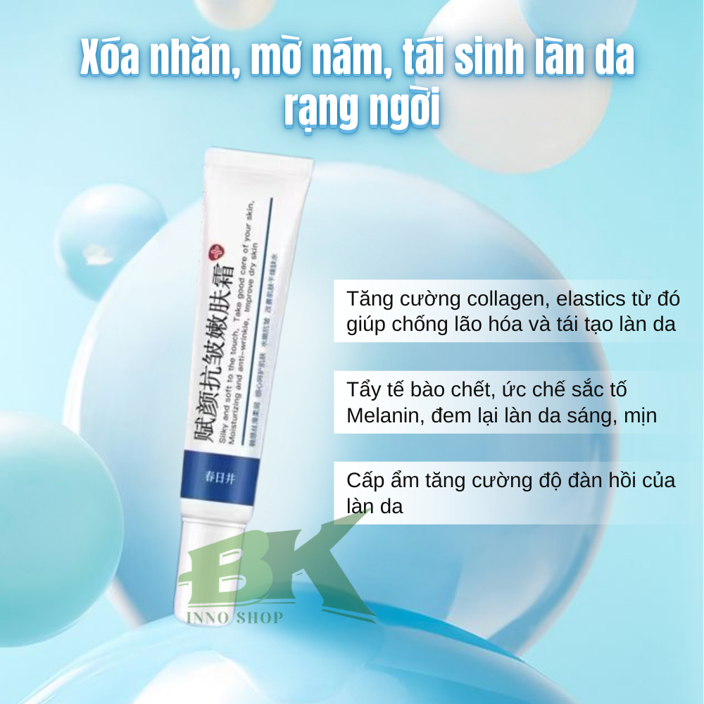 Kem Trẻ Hóa Kasugai Fuyan Nhật Bản - Xóa Nhăn, Mờ Nám, Dưỡng Ẩm Sâu, Tái Tạo Da Căng Mịn Và Trắng Hồng Rạng Rỡ | BKINNO
