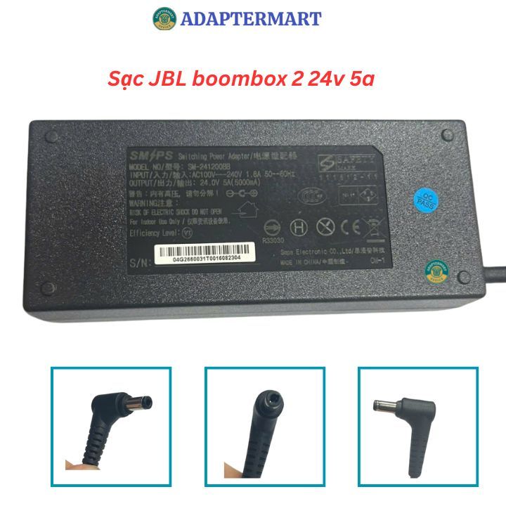 Bộ sạc 24V cho loa JBL boombox 2 - hàng xịn bảo hành 1 năm