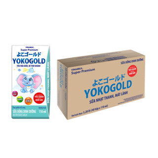 [Combo 3 lốc] Sữa pha sẵn Yoko Vinamilk 110ml