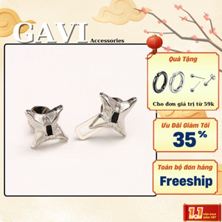 Nút cài điều chỉnh lưng quần rộng thu hẹp eo quần dễ dàng điều chỉnh thiết kế hình ánh sao dễ sử dụng - Núi Cài Retract