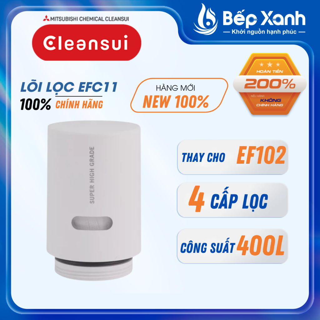 Bộ lọc Cleansui EFC11 - Lõi thay cho thiết bị EF102 - Hàng chính hãng