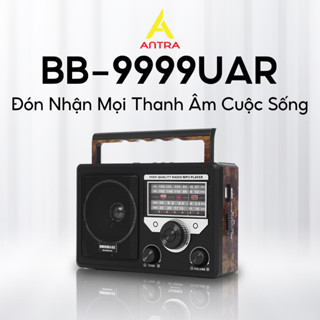 [ TẶNG USB] Đài Radio Boombass 9999UAR Thái Lan, Nghe Nhạc USB, SD, Bluetooth, Bắt Sóng Cực Khoẻ