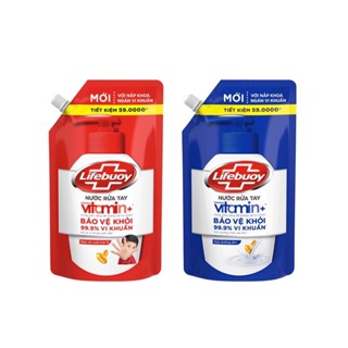 Túi nước rửa tay Lifebuoy 1kg diệt khuẩn 99.9%