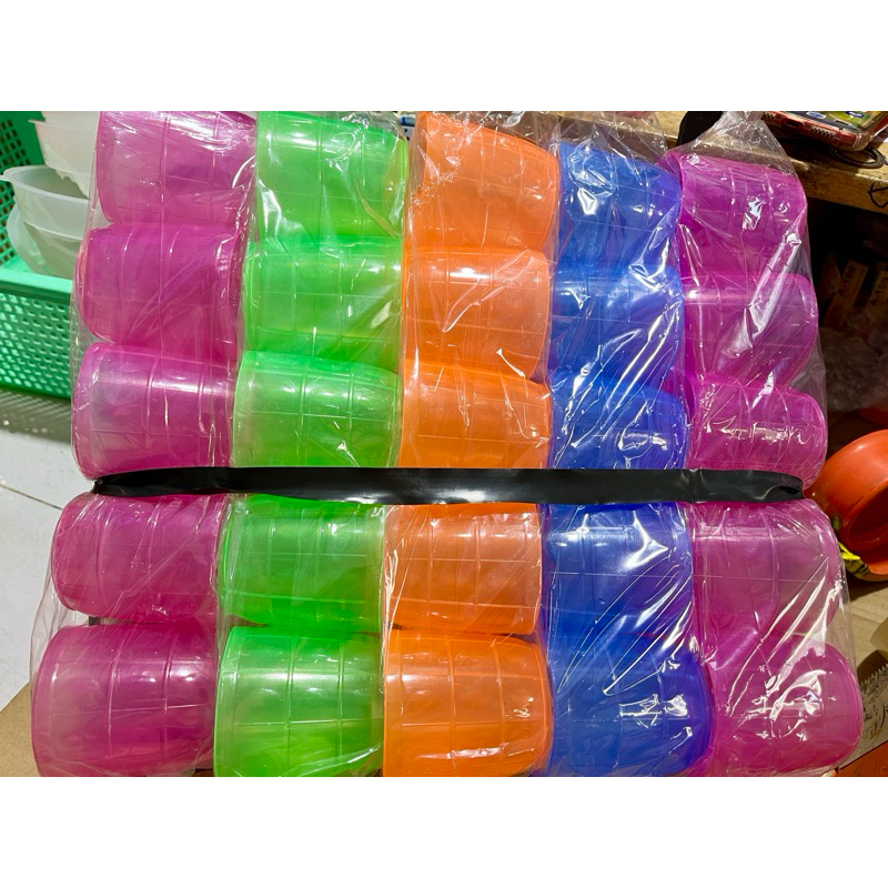 💗Set 10 Ca uống Nước Nhựa Nhỏ, Cho Em Bé (Kt: 7x 6cm, KHÔNG PHẢI CA UỐNG BIA)