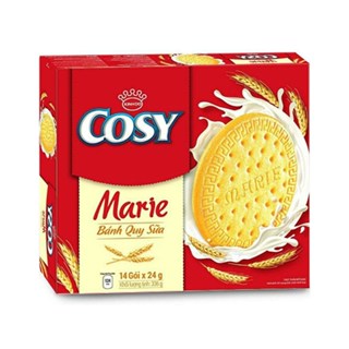 Bánh quy sữa COSY Marie hộp 336g (14 gói )