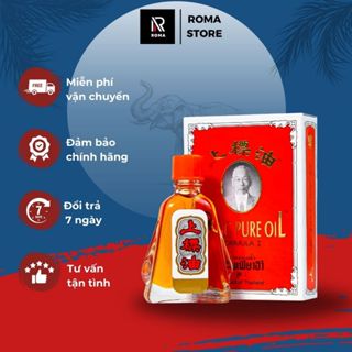 Dầu gió Thái Lan chính hãng, dầu ông già Thái Lan Siang pure oil xoa bóp giảm đau, bôi côn trùng cắn