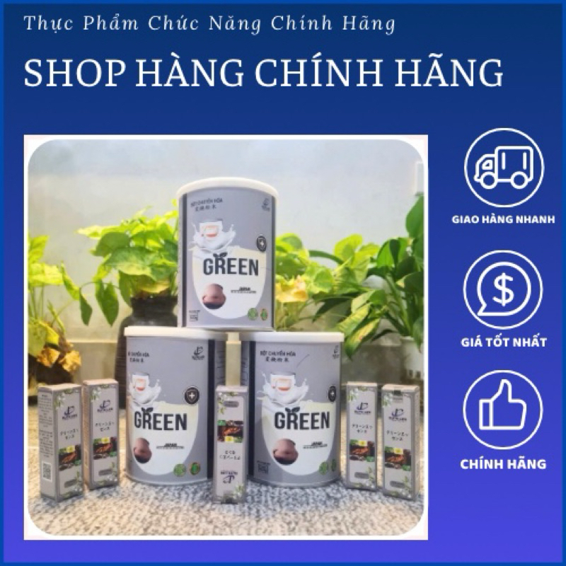 COMBO 3 HỘP - Bột chuyển hóa Green Elife Giảm Béo Phì , Thanh Lọc Cơ Thể, Tăng Cường Hệ Miễn Dịch