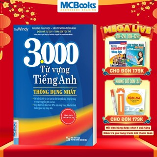 Sách - 3000 Từ Vựng Tiếng Anh Thông Dụng Nhất Dành Cho Người Học Cơ Bản - Học Kèm App Online