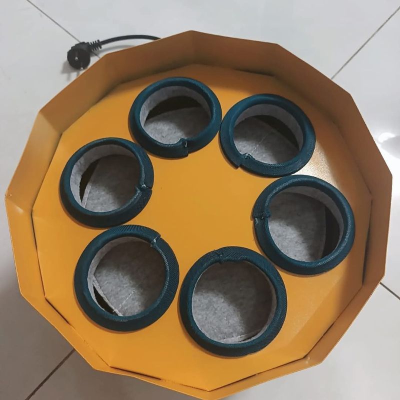 Máy lau 6 bi bida