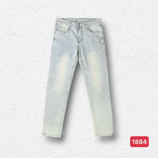 Quần Jean Nam xanh trơn, chất bò co giãn mẫu mới trẻ trung năng động hot 2024 Muradfashion NT308