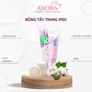 Bông Tẩy Trang Ipek Cotton 150 Miếng Siêu Mềm Mịn Không Xơ Bông Không Gây Rát Da