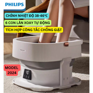 BỒN NGÂM CHÂN MASSAGE TỰ ĐỘNG PHILIPS PPM3111F VÀ PPM3106F ,BẢO HÀNH 12 THÁNG
