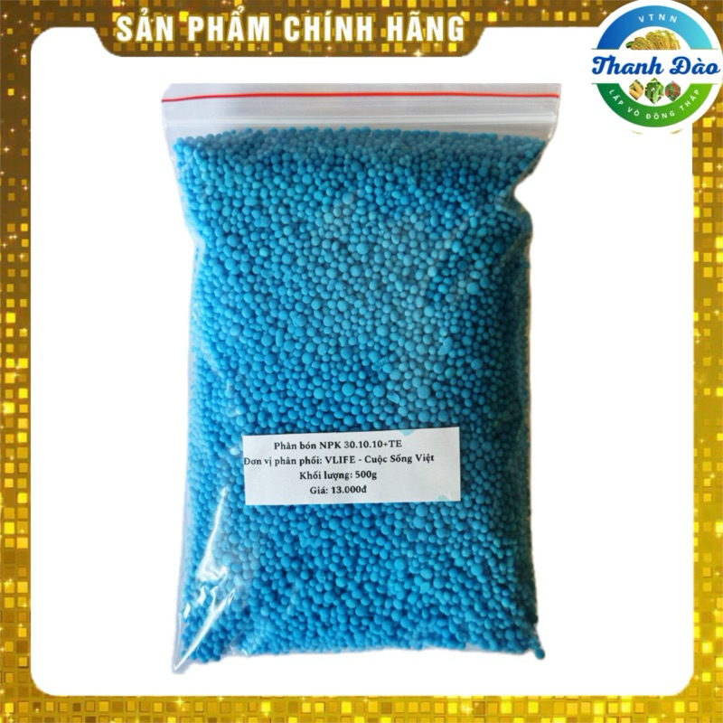500g phân  bón NPK 30.10.10| Phân NPK công nghệ tháp cao