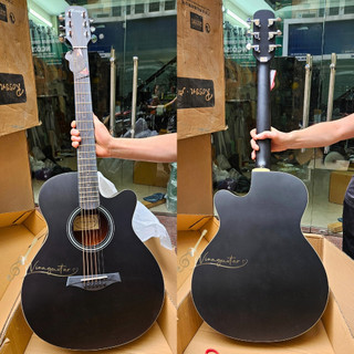  Đàn guitar acoustic Rosen G11 G12 G13 đen - tặng full phụ kiện- Vinaguitar phân phối 