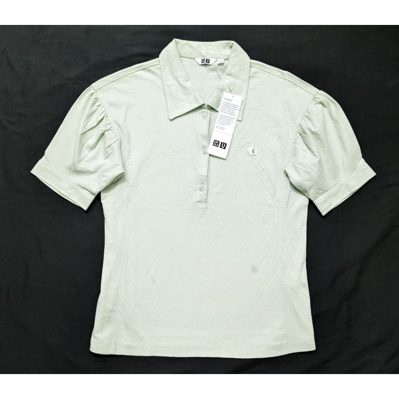 (Còn tag) Áo thun polo hiệu Uni tag Nhật size S