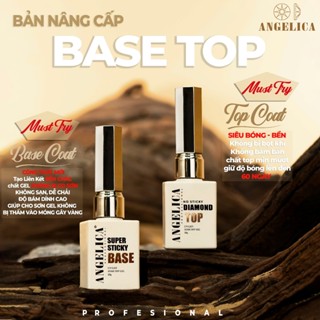 Bộ Công Năng Siêu Cấp ANGELICA Base , Top , Cứng Móng , Biab , Sơn Gel Màu Chuẩn Bản Nâng Cấp Chai 20ml