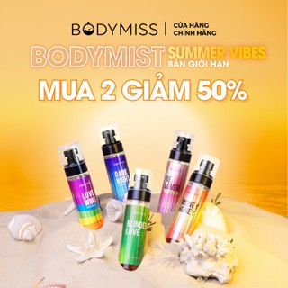 [MUA 2 CHAI GIẢM 50%] Body Mist Nam Nữ Unisex Bodymist Chính Hãng Thơm Lâu BODYMISS