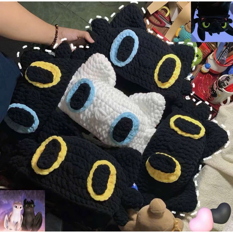 Mũ Rồng Răng Sún-Meow handmade