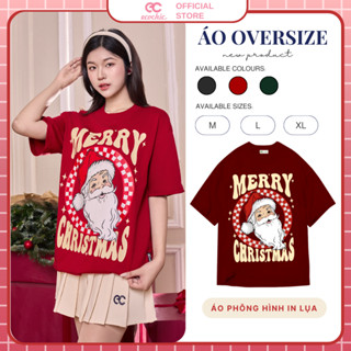  Áo Thun Local Brand ECOCHIC SANTA CLAUS Chính Hãng Form Rộng Phông Nam Nữ Unisex Oversize 100% Cotton B119 