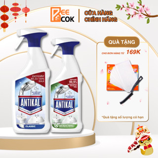 Chai xịt vệ sinh và chống ăn mòn inox Antikal tẩy cặn canxi vòi rửa, vòi sen