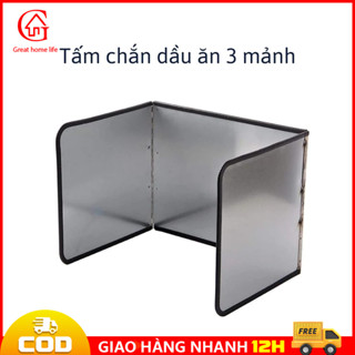 【COD/12H Tấm chắn dầu mỡ, nước bắn trong nhà bếp inox 304 cao cấp