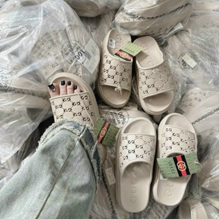  Dép Nữ Bánh Mì G Cao Cấp Hàng QC Loại 1 Dép Lê Nam Nữ Quai Ngang Đế Đi Mưa Chống Trượt 2024 