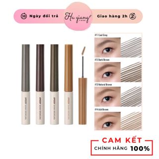  Mascara Chuốt Lông Mày Peripera Speedy Skinny Brow Mascara chải đều lông mày mà không bị bết 