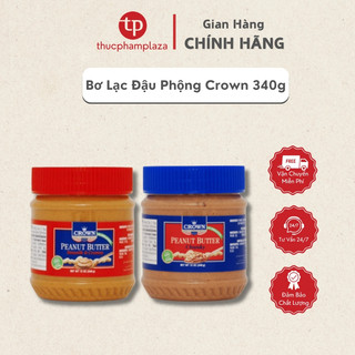 Bơ lạc đậu phộng Crown 340g