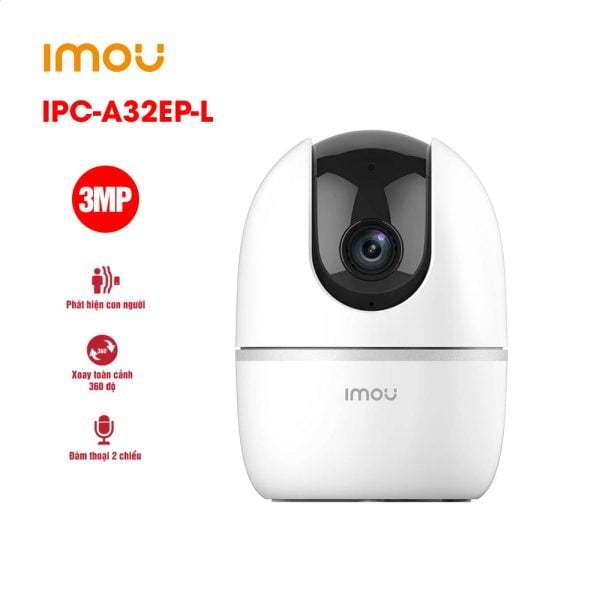 Camera wifi quay quét 3MP 2K IMOU IPC-A32EP-L