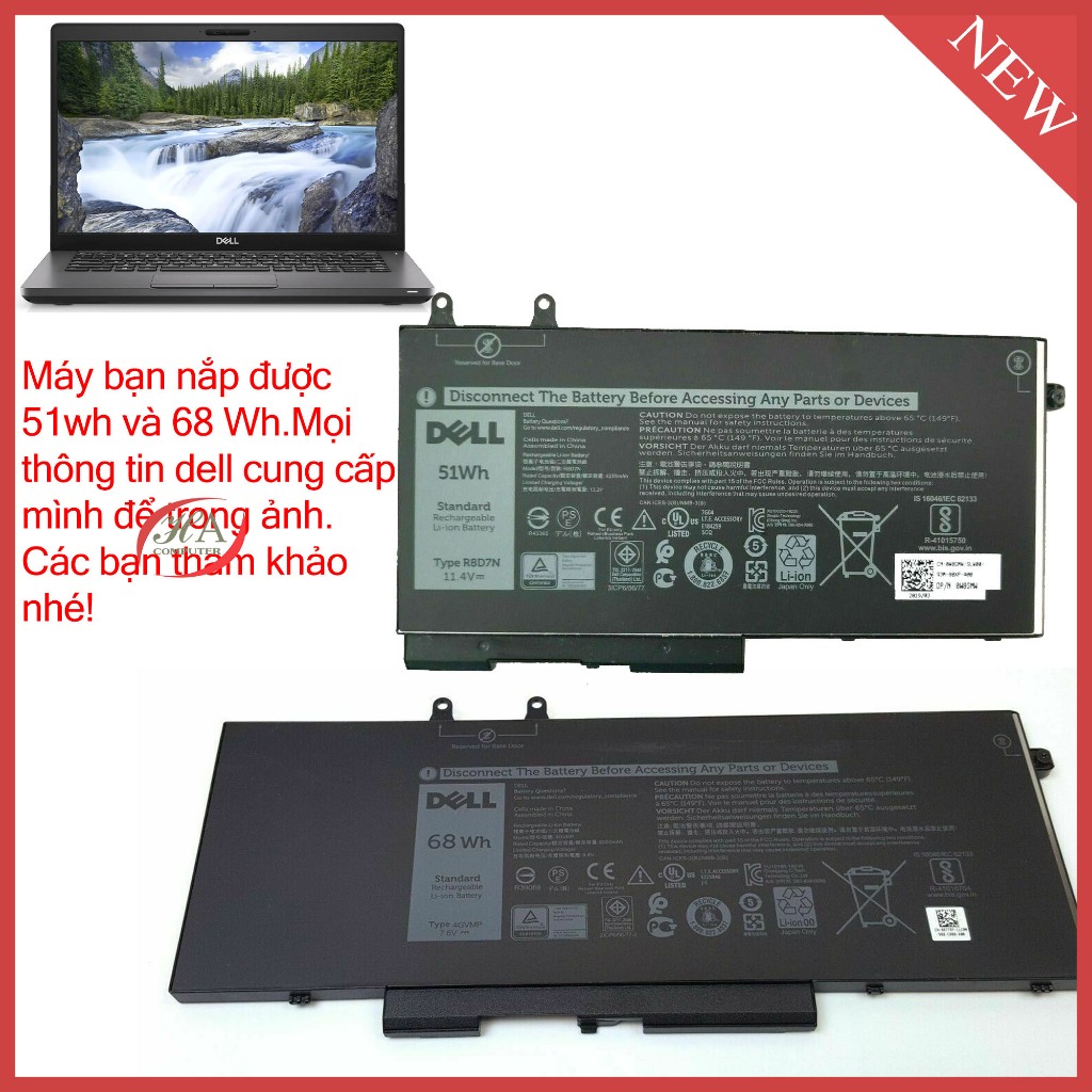 Pin Sạc dell Latitude 5400