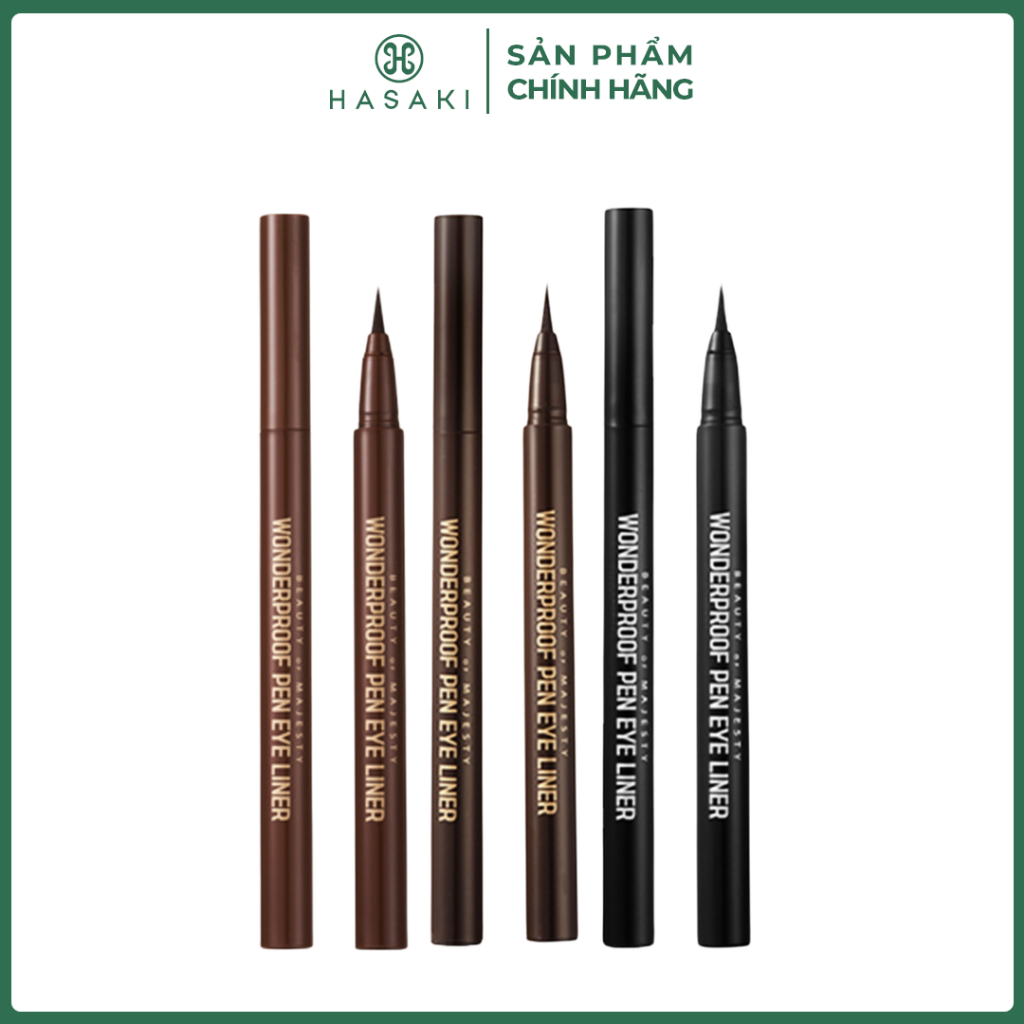 Kẻ Mắt B.O.M Wonderproof Pen Eye Liner 0.5g Hasaki Sản Phẩm Chính Hãng