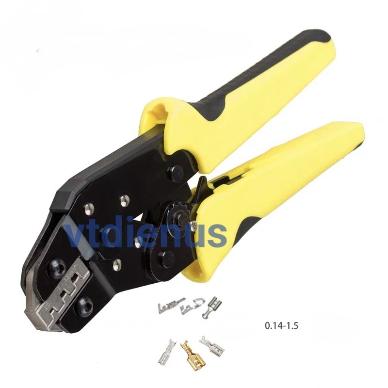 Kìm bấm cos Jx-1601-08 chuyên bấm cos 2 tầng ô tô xe máy 0.5-1.5mm2
