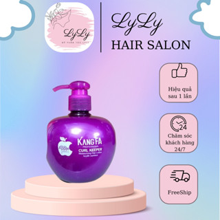 Gel giữ nếp bóp tóc xoăn hippie KangFA 260ml Gel táo tạo kiểu tóc uốn sóng xoăn mềm dưỡng ẩm phục hồi tóc khô xơ