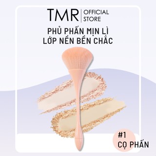 Cọ Đào Phủ Phấn TMR Peach Powder Brush, lông cọ mềm mượt cao cấp, tạo nét tự nhiên mỏng mịn