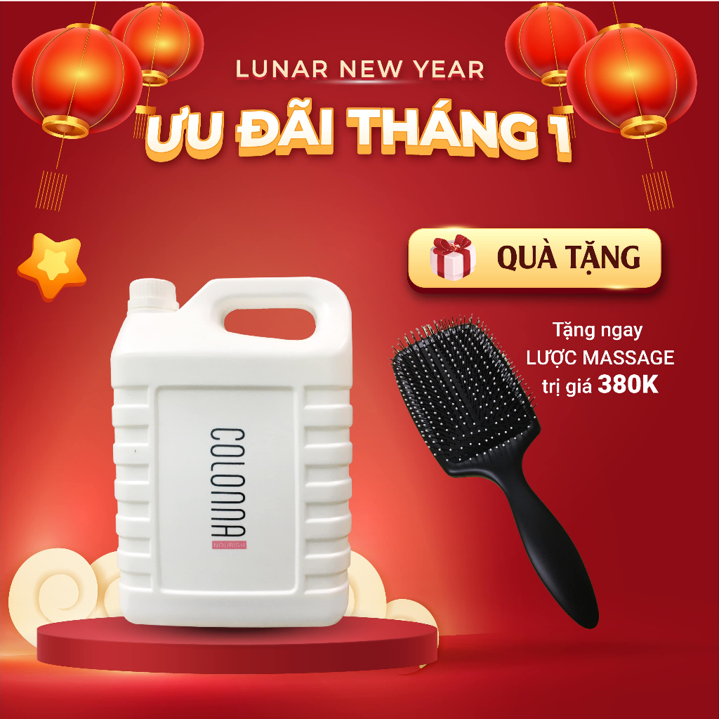 Cặp dầu gội can suôn mượt