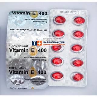 (vỉ 10 viên) Vitamin E đỏ chống lão hóa da