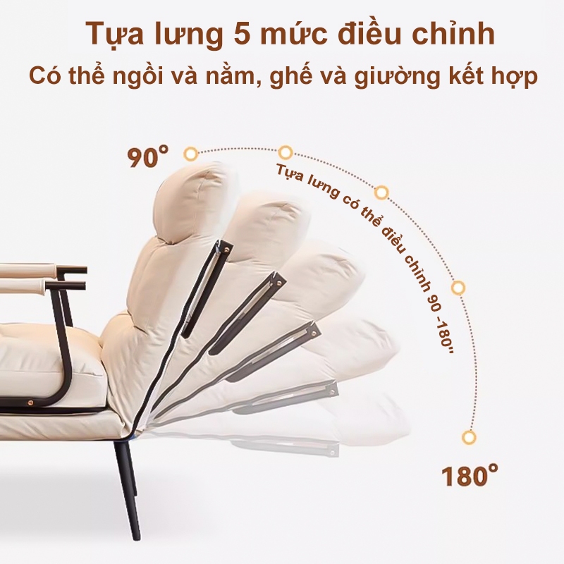 HEINO Ghế Sofa Giường Gấp Gọn Đa Năng Sofa Bed Decor Thông Minh Nghỉ Trưa Văn Phòng Gia Đình Chịu Được Tải Trọng Lớn | BigBuy360 - bigbuy360.vn