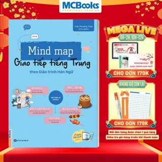Sách - Mind map giao tiếp tiếng Trung theo giáo trình Hán Ngữ