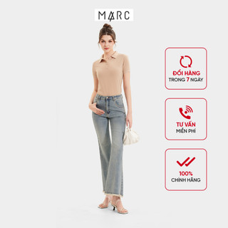  Quần Jean Kiểu Nữ MARC FASHION Ống Loe Lai Tua Rua - FASJ101124 