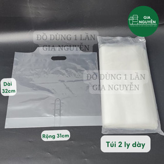 1KG Túi Nilon Loại Dày, Loại Mỏng Đựng Trà Sữa, Cà Phê, Nước Mía, Nước Dừa,...